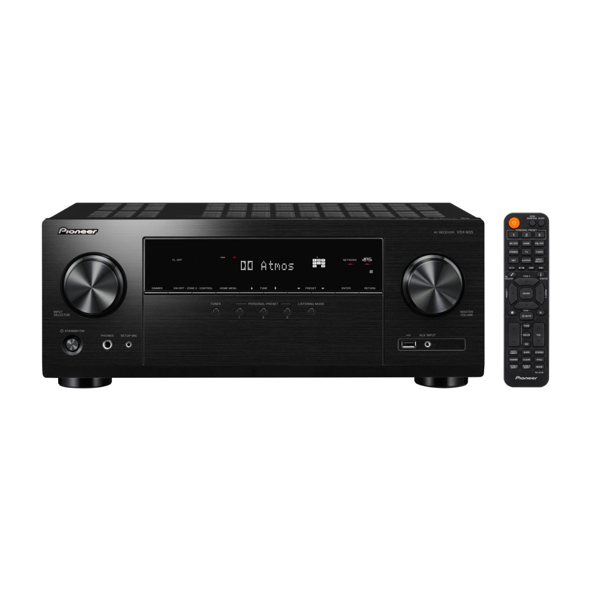 Pioneer VSX-935 AV receiver, svart