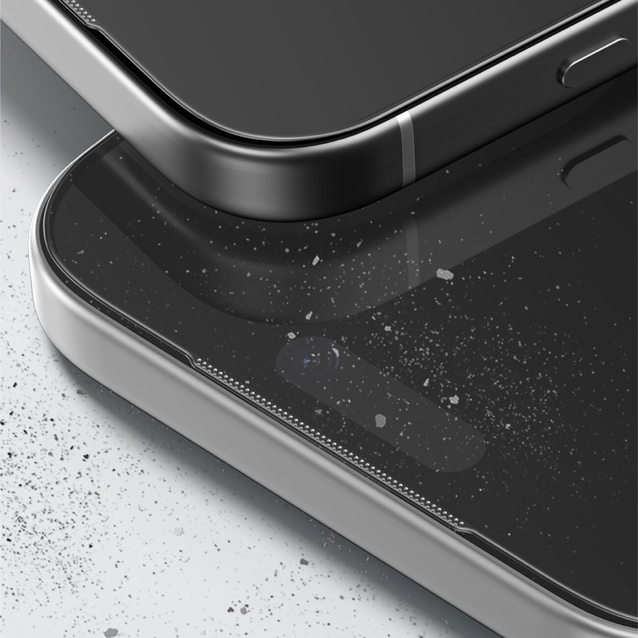 AmazingThing Titan Vision 7 härdat glas för iPhone 17 Pro Sekretess, bild 4