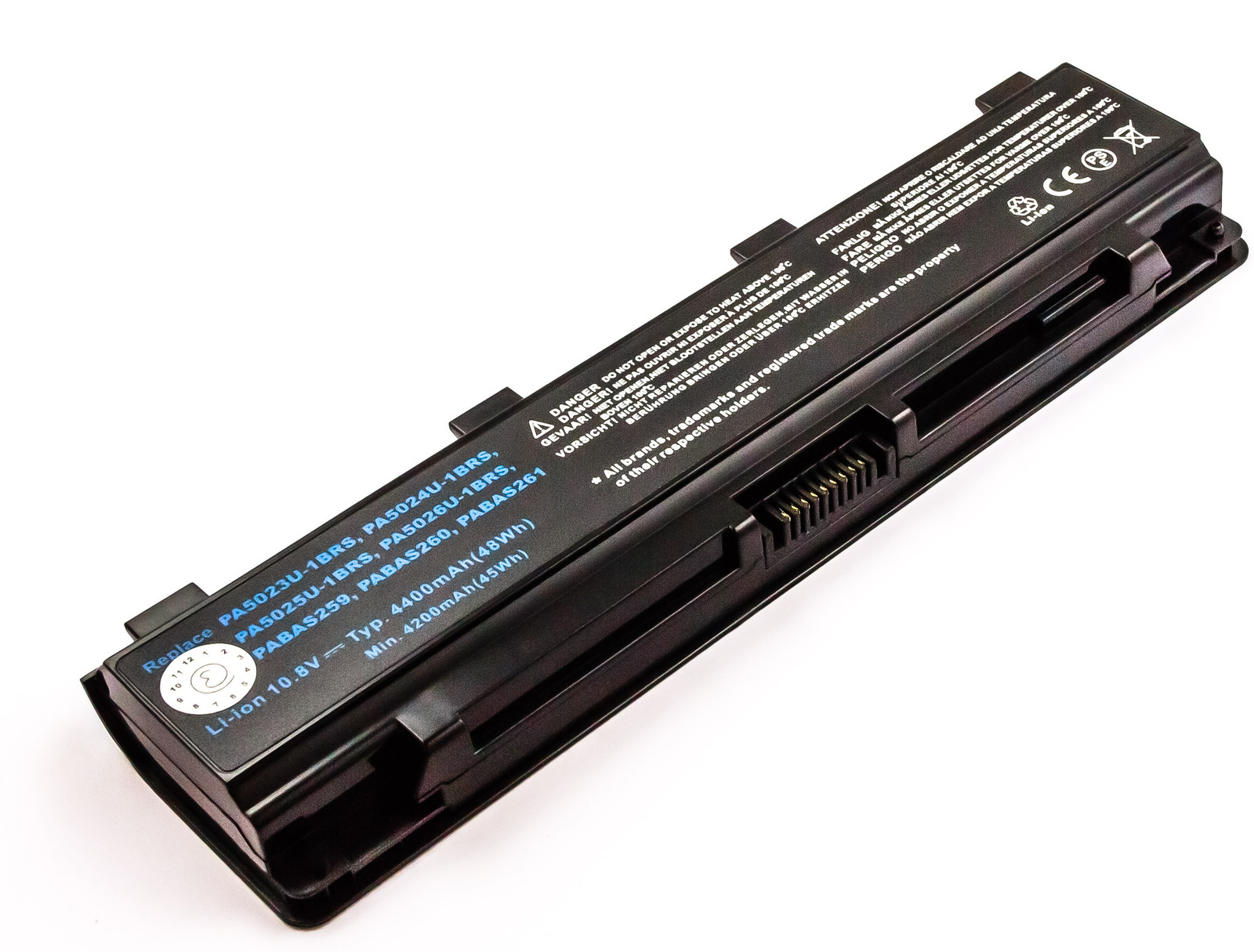 Batteri MicroBattery 6-Cell Li-Ion 4400 mAh/47 Wh för bl.a. Toshiba C855-223, bild 4