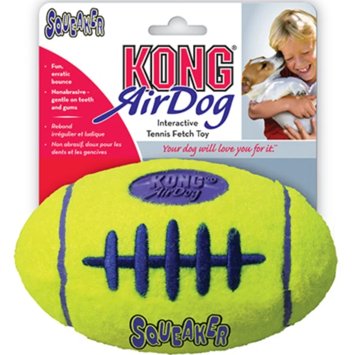 Kong Airdog Squeakair Football M 13x8 cm