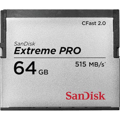 CFast 2.0 64 GB Sandisk Extreme Pro, 515/240 MB/sek, bild 5