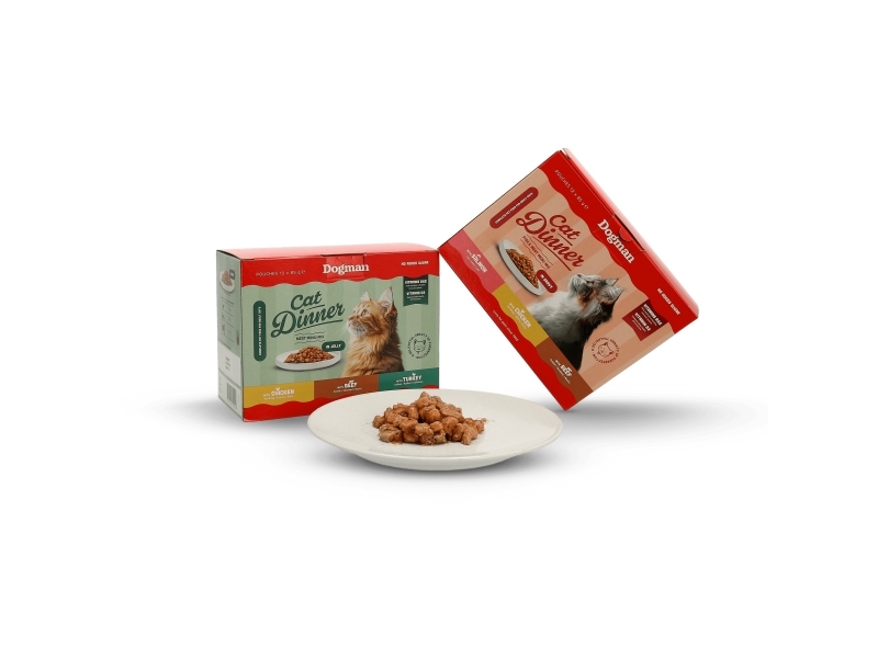 Dogman Cat Dinner In Gravy Våtfoder För Katt 12x85g