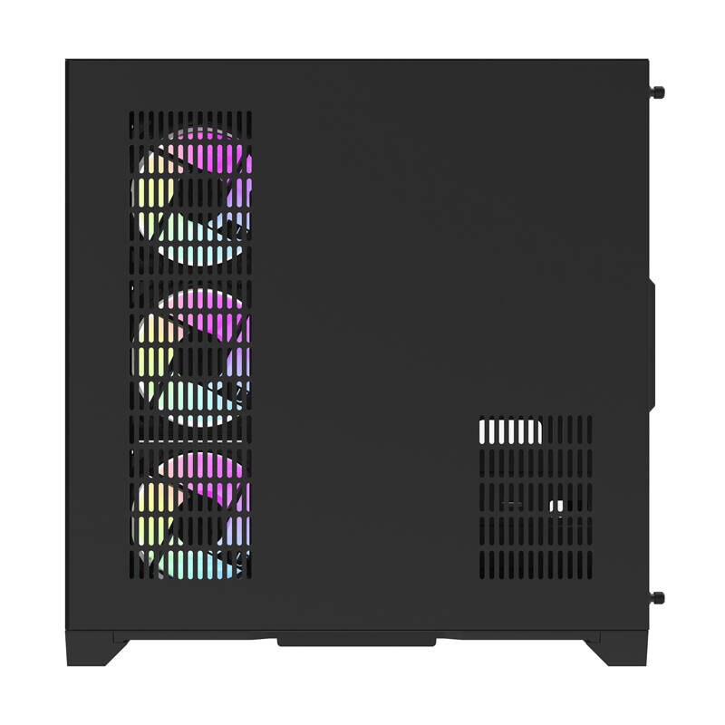 Darkflash FT418 PRO Computer Case with 7 ARGB Fans - Black - Chassi - Svart, bild 5