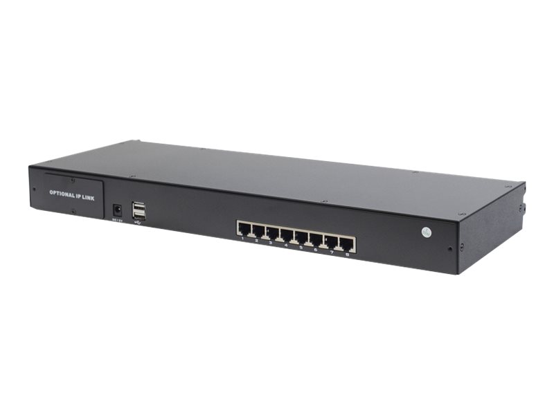 DIGITUS Professional DS-72216 - Omkopplare för tangentbord/video/mus - 16 x KVM port(s) - rackmonterbar