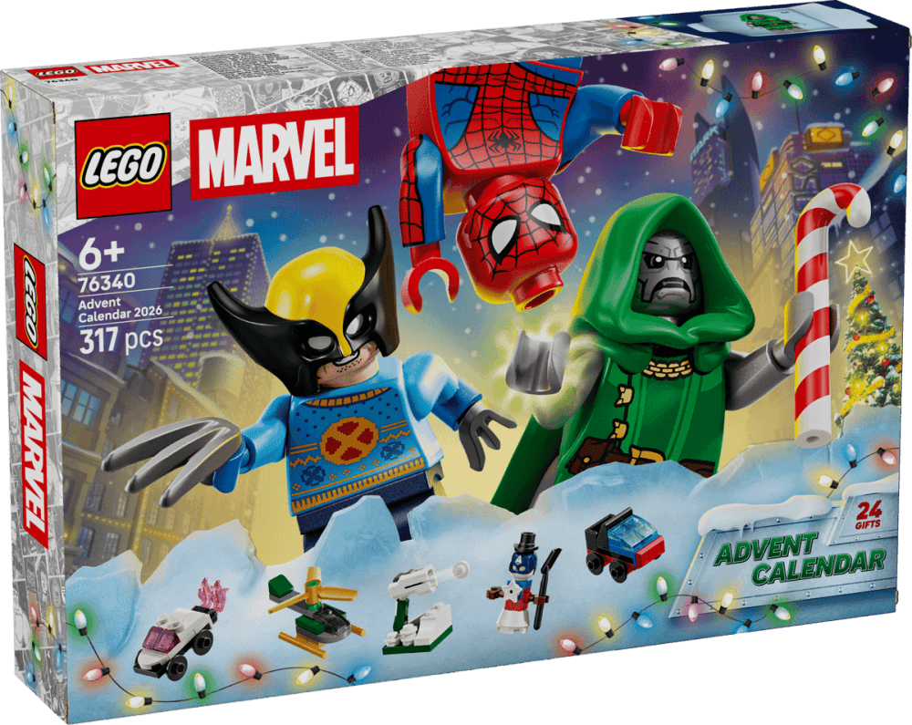 LEGO Super Heroes Marvel Adventskalender 2026 76340