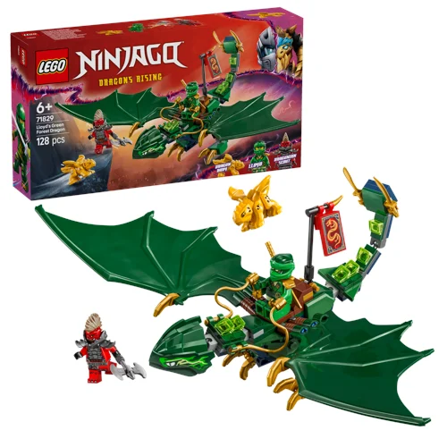LEGO Ninjago Lloyds skogsdrake 71829 (grön)
