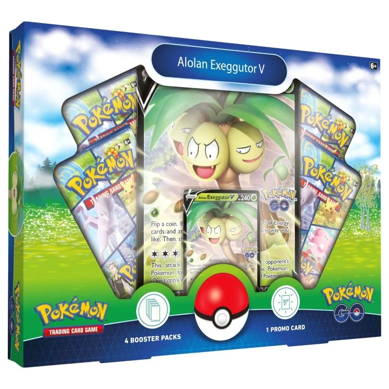 Pokemon Sword & Shield 10.5: Pokémon GO Box V Alolan Exeggutor