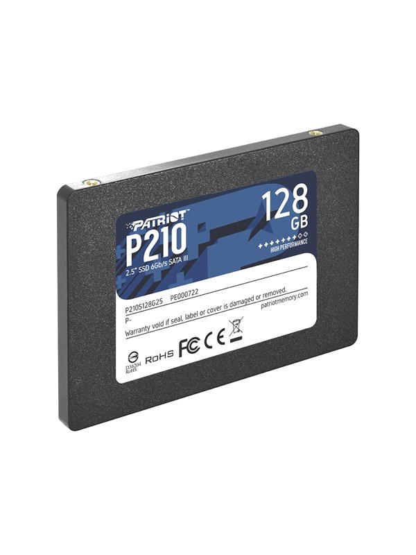 Patriot P210 SSD - 128GB - SATA-600 - 2.5"