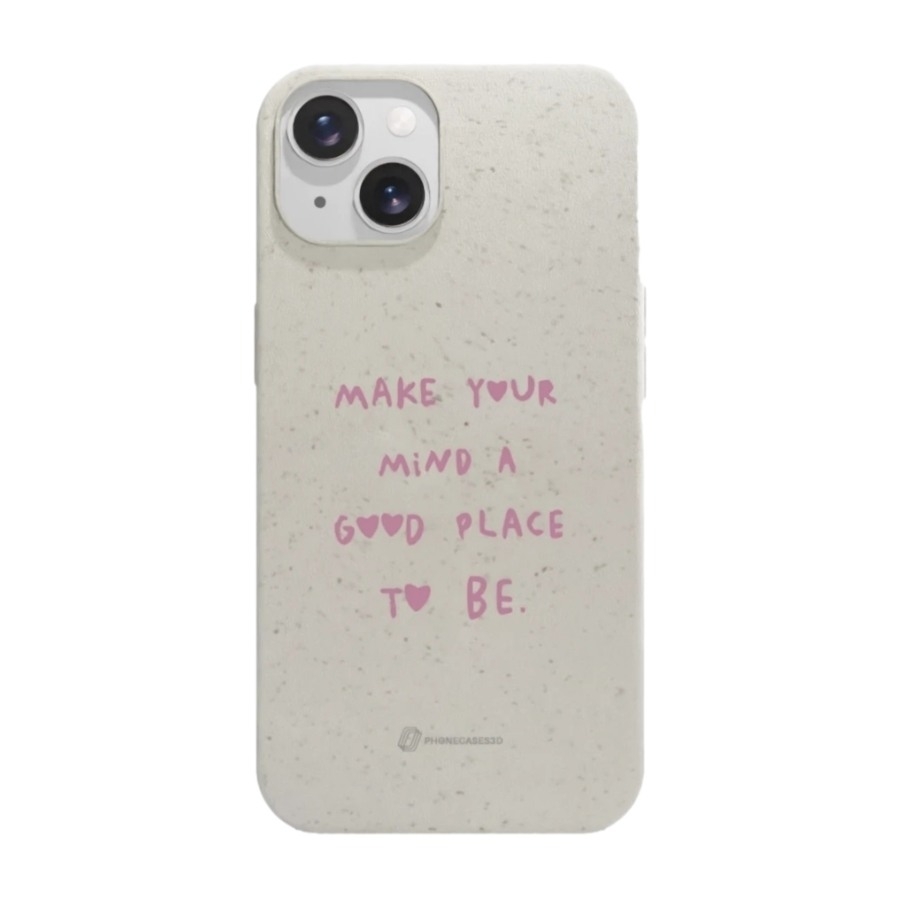 Phonecases3D iPhone 14 Martine Halvorsen skal tillverkat med Fibriva™, vit