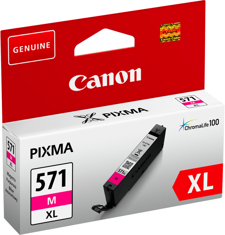 Canon CLI-571M Xl, magenta bläckpatron blistered