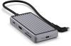 Unisynk 8 Port USB-C Hub V2 4K60Hz 100W Grå