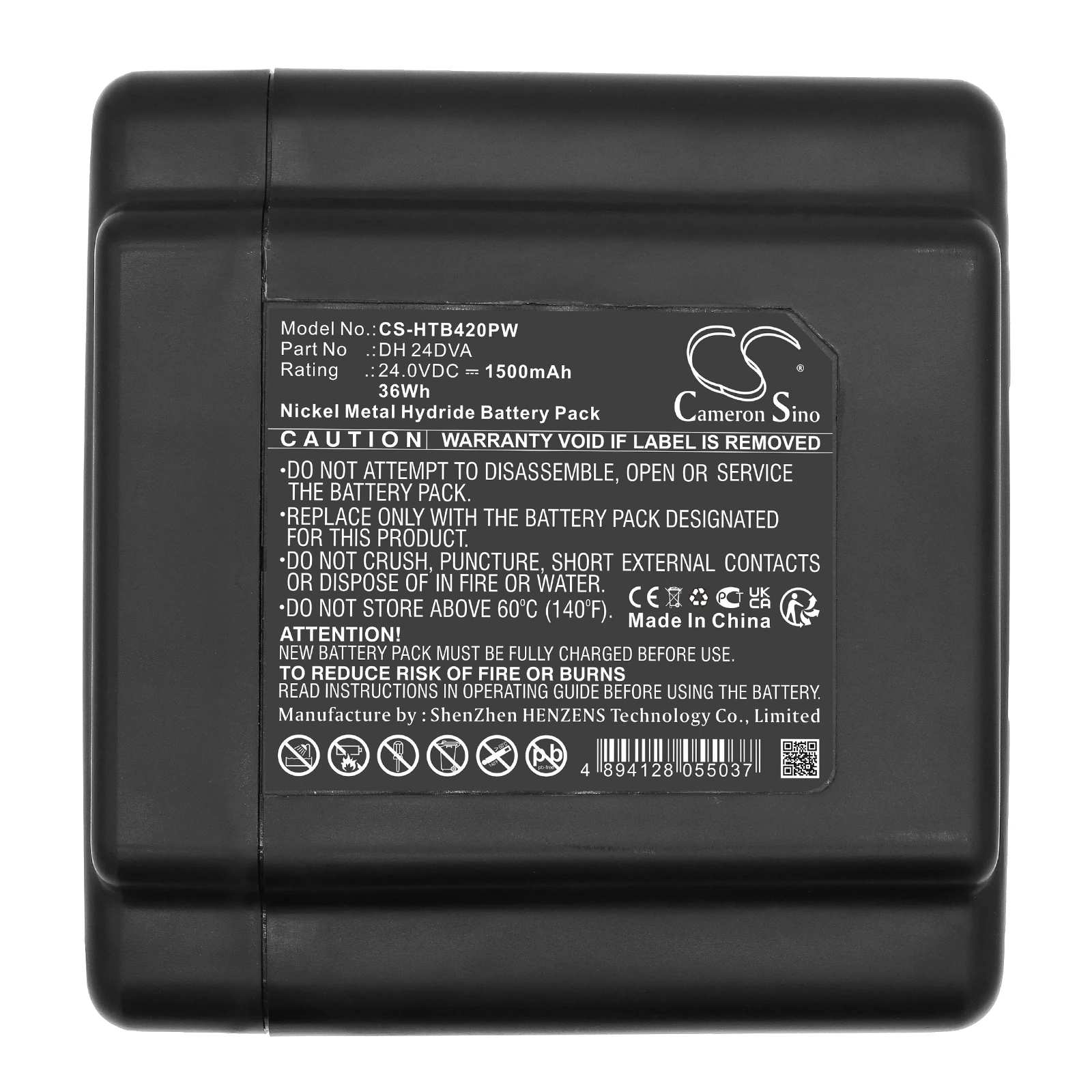 Batteri till Elverktyg för Hitachi C 7D, CR 24DV, DH 24DV m.fl., bild 2