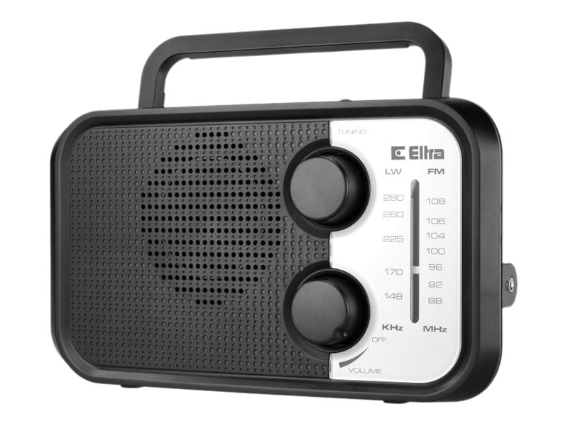 ELTRA DANA 206 - Personlig radio - 1 Watt - svart