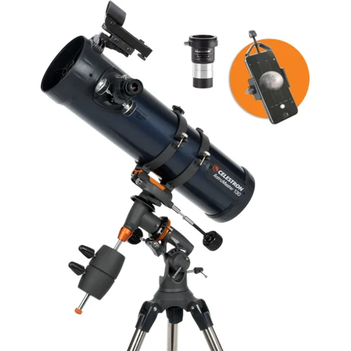 Celestron - Astromaster Reflector 130EQ with phoneadapter and T2-Barlow, bild 4