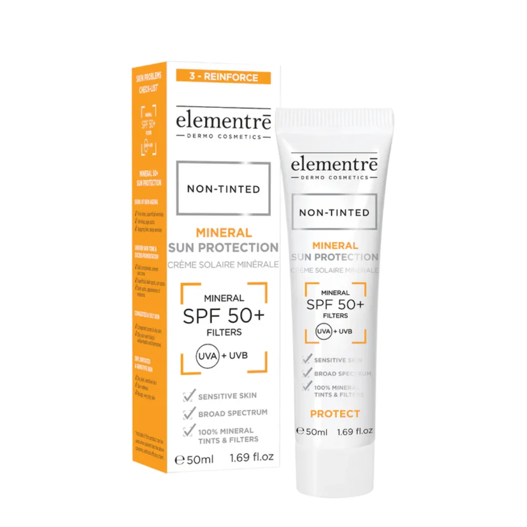 elementrē Mineral Sun Protection SPF50+ Non-Tinted 50 ml 50 ml