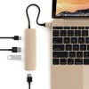 Satechi Slim USB Type-C multiport adapter med 4K HDMI Videoutgång och 2 USB 3.0 portar
