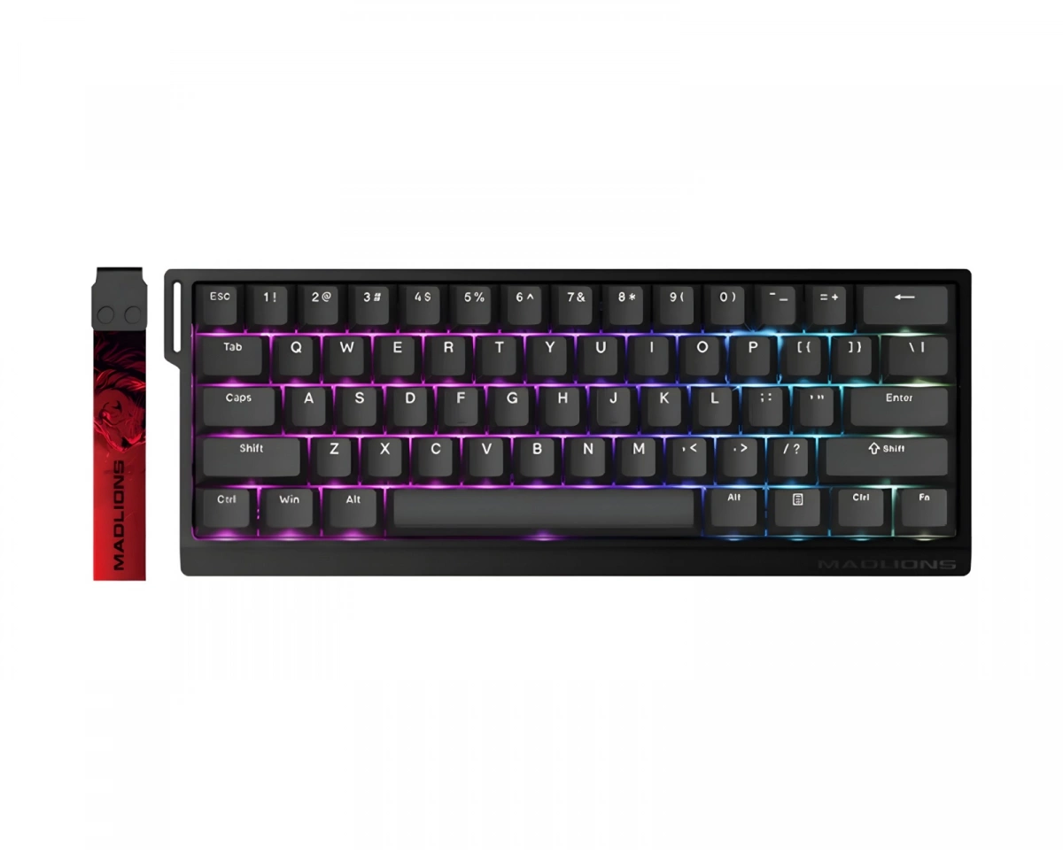 FGG MAD60 HE ANSI RGB Tangentbord [Magnetic Amber Pro] - Svart, bild 2