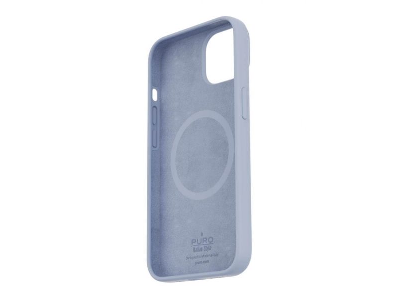 Puro iPhone 14 Plus Icon Cover MagSafe Light, blue
