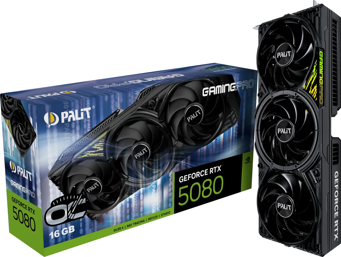 Palit GeForce RTX 5080 16GB GamingPro OC