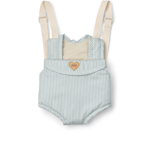 Liewood - Eleanor Doll Carrier, Y/D stripe Beach blue / creme de la creme (LW21084-2960)