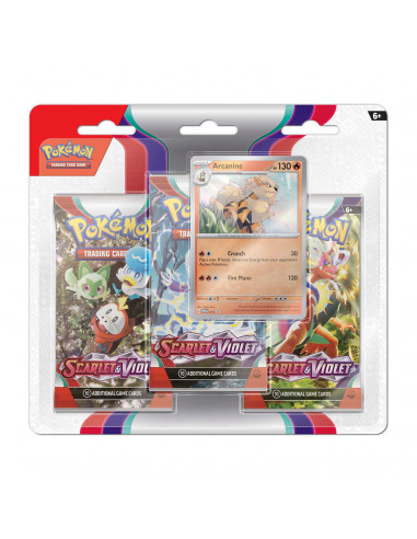 Pokemon Scarlet & Violet 3-pack Booster Blister