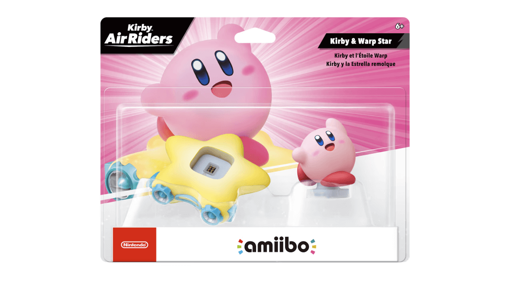 Amiibo Kirby & Warp Star