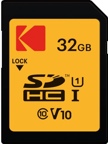 Kodak 580X SDHC-minneskort 32 GB Class 10 UHS-I/U1 EKMSD32GHC10K, bild 2