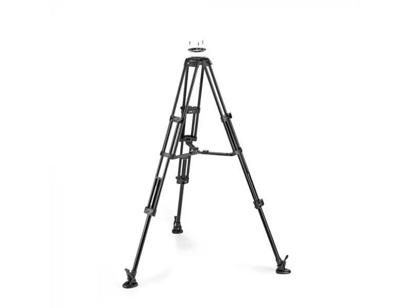 Manfrotto MVTTWINMA Twin MS Tripod, aluminium
