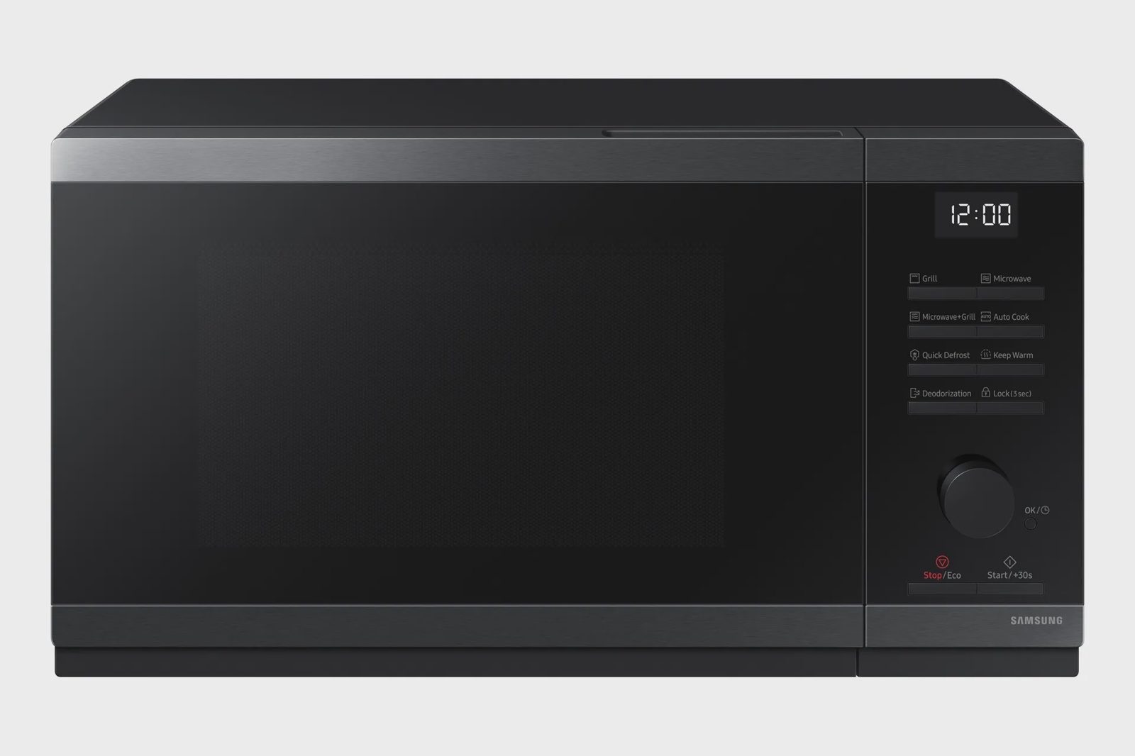 Samsung MG23DG4524AG, Bänkdiskmaskin, Grillmikrovågsugn, 23 l, 800 W, Inbyggd display, LED