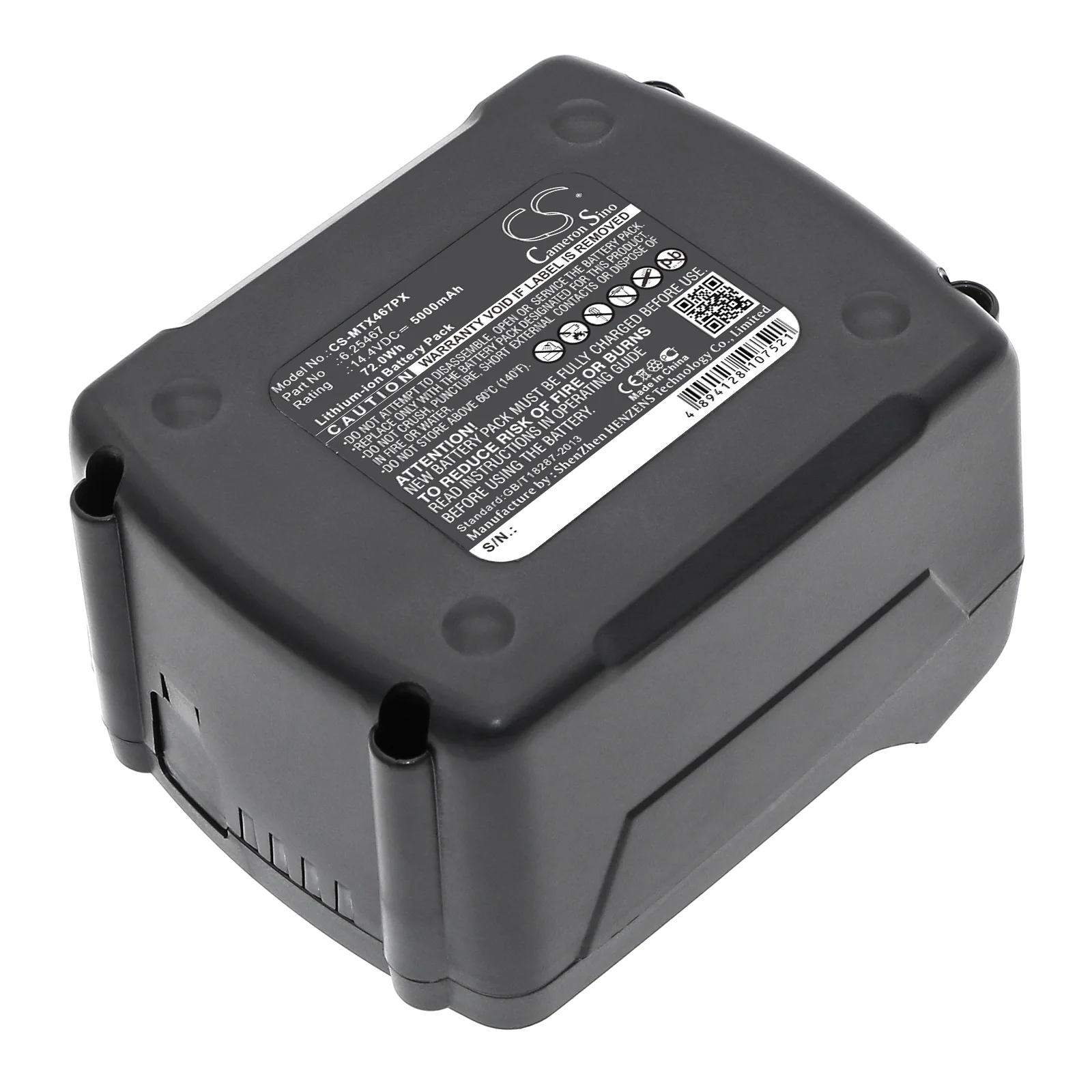 Batteri till Elverktyg för Metabo BS 14.4 LTX Impuls, ULA 14.4-18, BS 14.4 6.02105.50 m.fl.