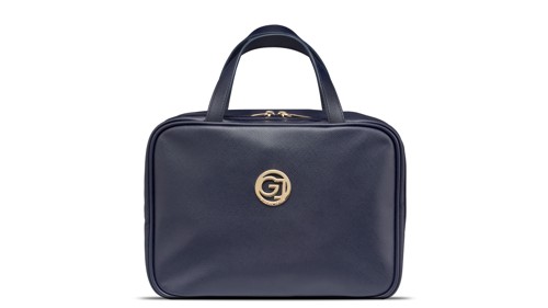 Gillian Jones - Organizer Cosmetic bag w. hangup function - Dark blue PU, bild 3