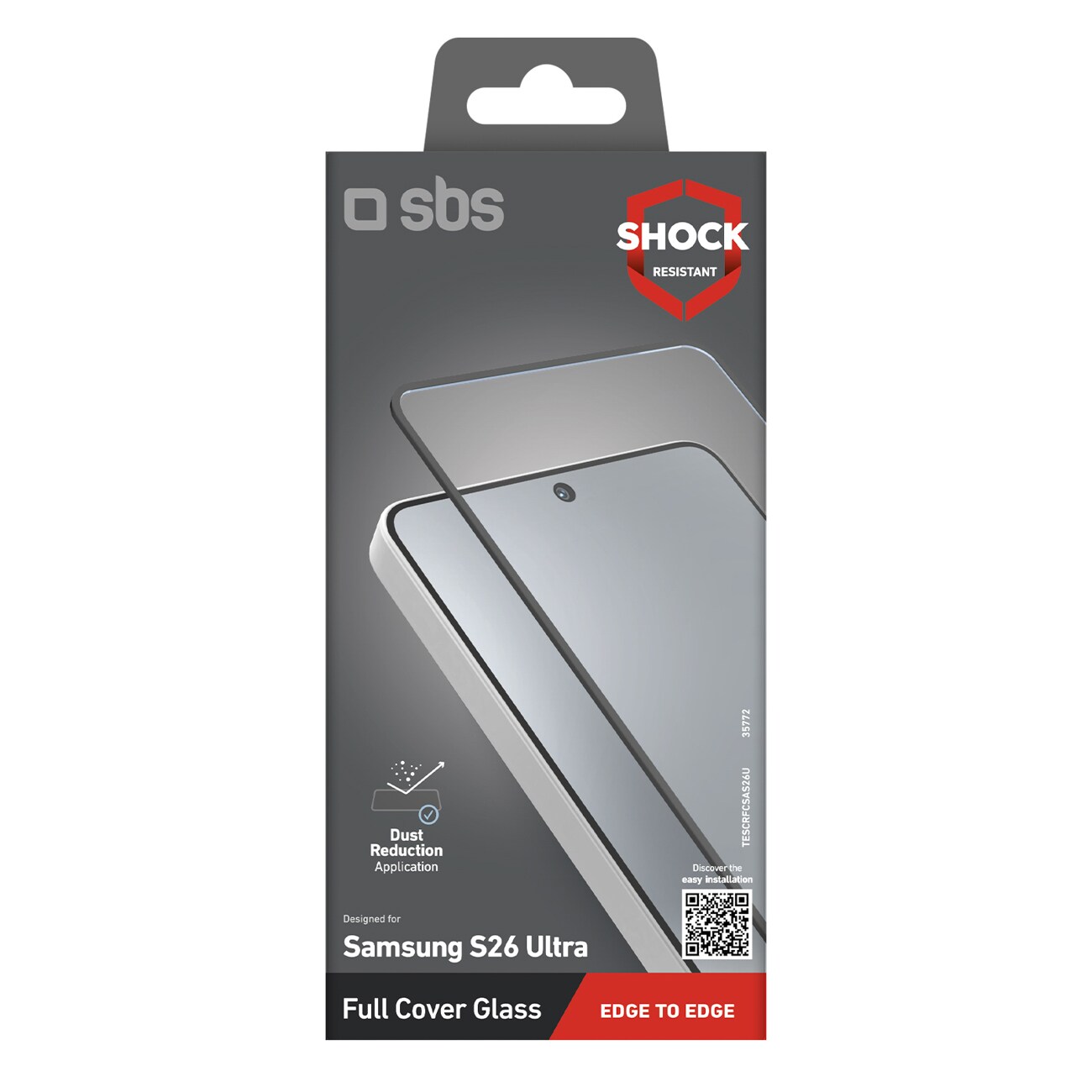 SBS helskydd härdat glas för Samsung Galaxy S26 Ultra, bild 2
