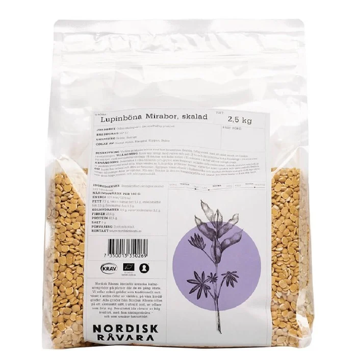 Nordisk Råvara Lupin Mirabor KRAV 2,5 kg