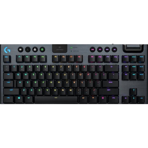 Logitech G915 TKL trådlöst gamingtangentbord . GL Tactile, svart