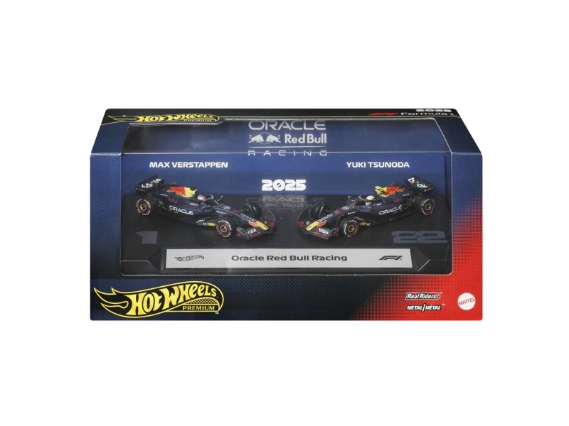 Hot Wheels Bilset Oracle Red Bull 2-pack, bild 4