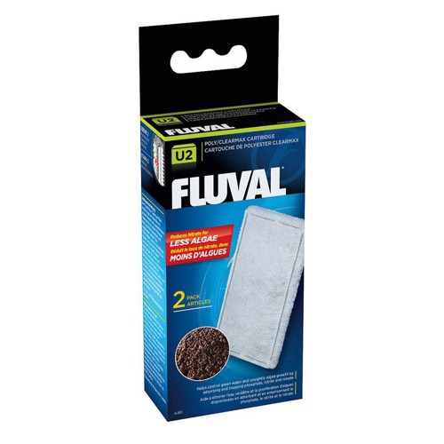 FLUVAL -Poly/Clearmax filter cartridge Fluval U2 - (126.2481)