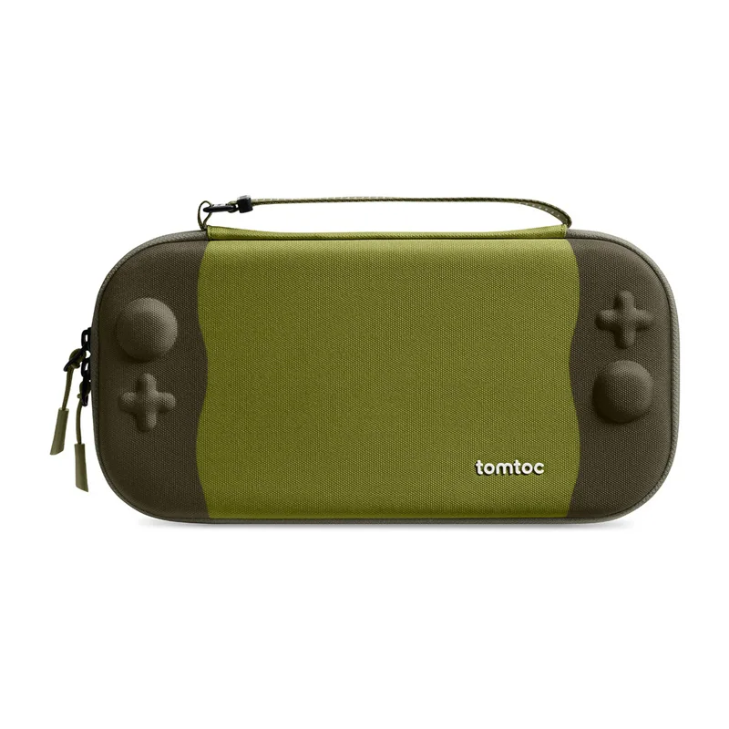 TOMTOC FancyCase-G05 fodral till Nintendo Switch 2 Slim (grön)