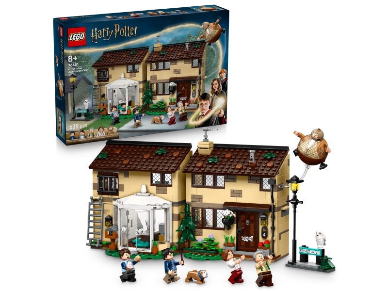 LEGO Harry Potter Privet Drive: faster Marges besök 76451, bild 4