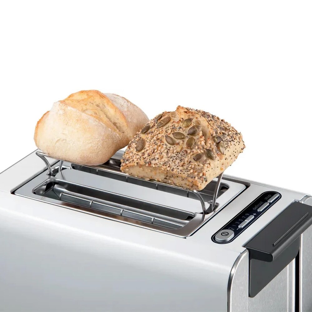 Bosch Styline brödrost TAT8611N / Brödrost med brödvärmare / Köksbrödrost med upptiningsfunktion, bild 2