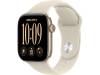 Apple Watch Series 12 GPS 42 mm ljust guld aluminium, sand Sportband - S/M