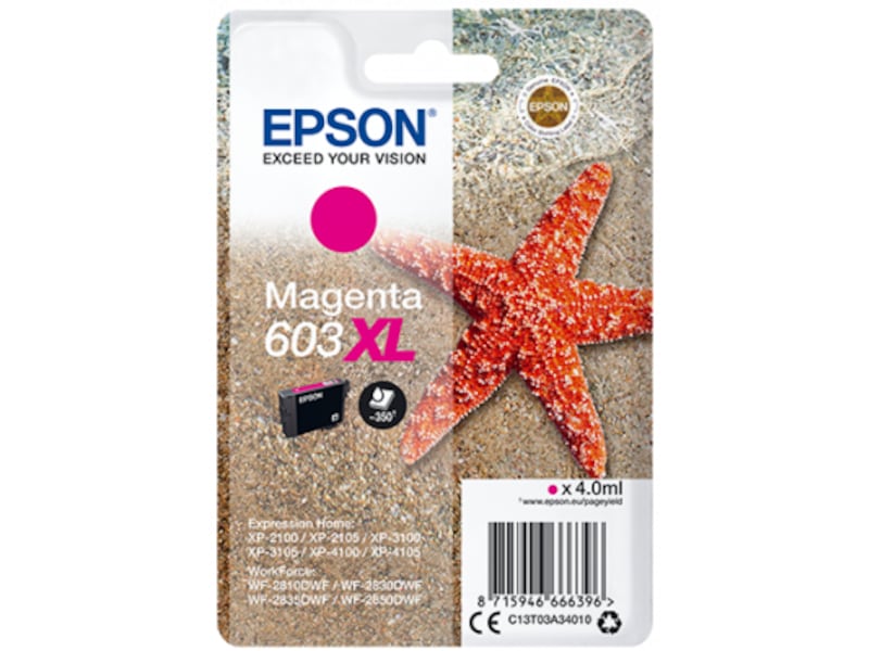 Epson 603XL Magenta, bild 4