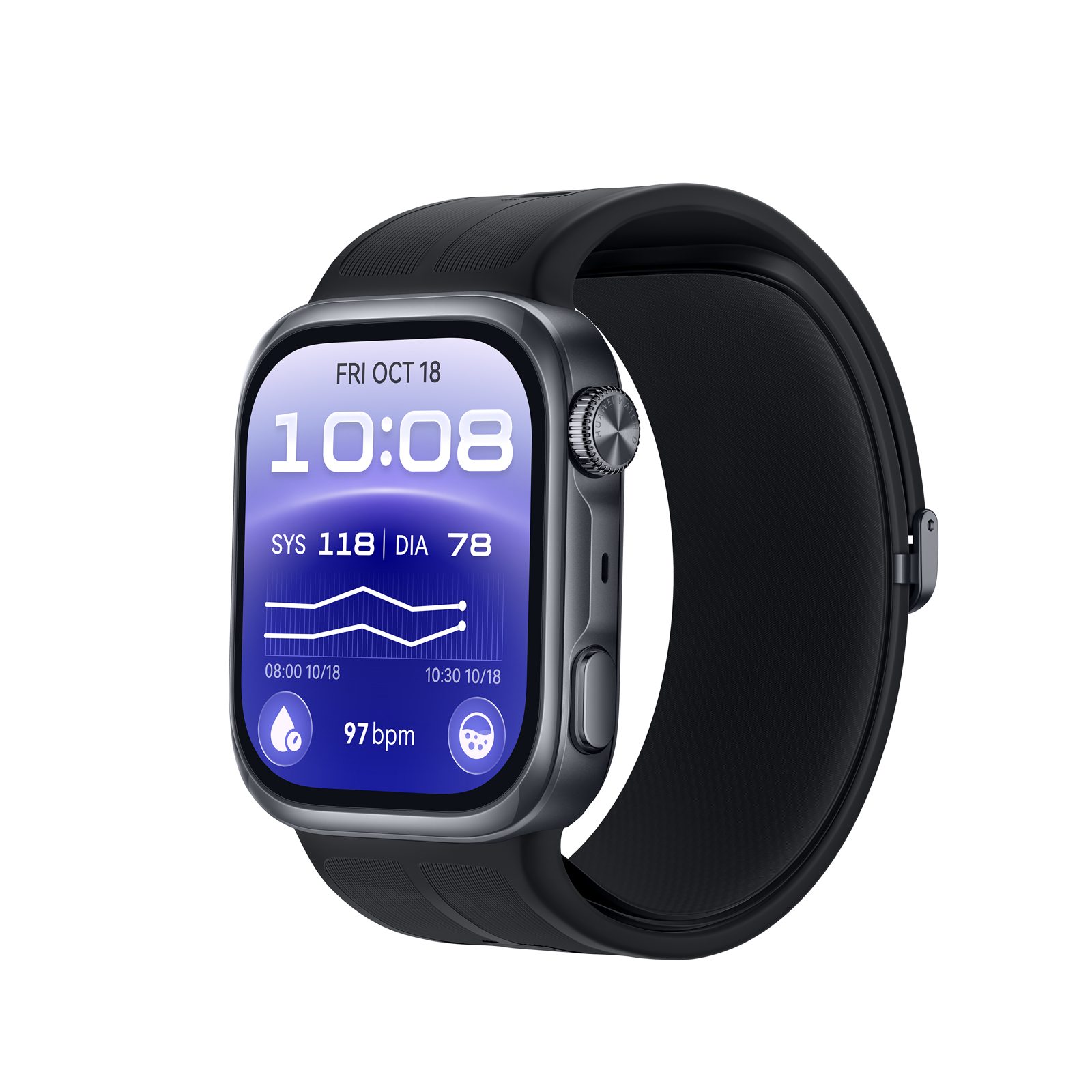 HUAWEI WATCH D3 smartwatch 41 mm, svart, bild 3
