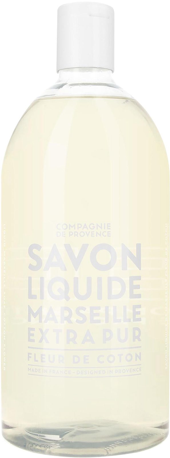 Compagnie de Provence Liquid Marseille Soap Refill Cotton Flower 1000 ml