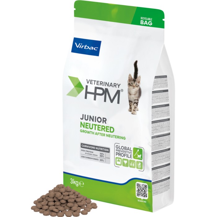 Virbac HPM Junior Neutered Cat 3 kg
