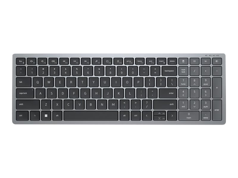 Dell KB740 Tangentbord Compact - Trådlös Grå, bild 2