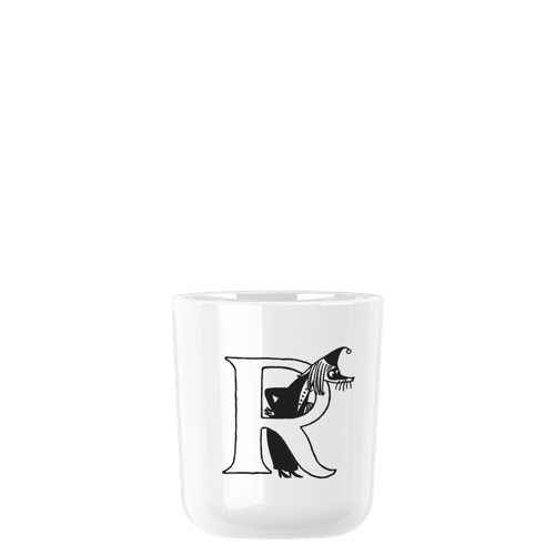 RIG-TIG - Moomin ABC mugg - Moomin white - 0.2 l