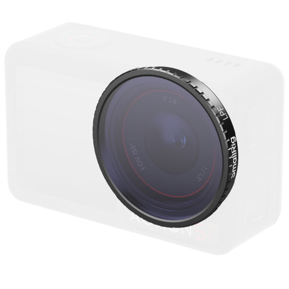 SmallRig 5837 Attachable Light Pollution Reduction Filter (Osmo Action 5 Pro/4)