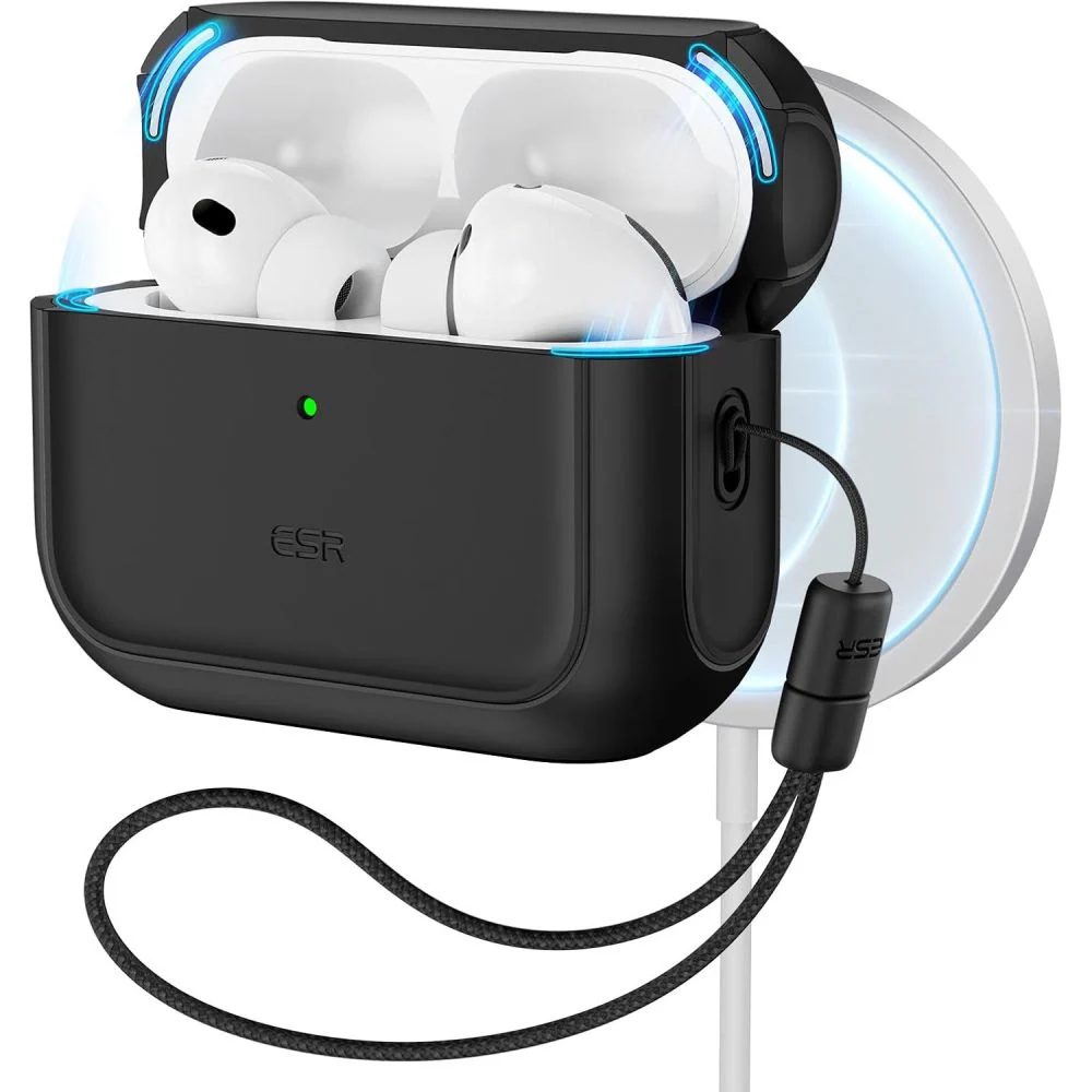 ESR Orbit HaloLock MagSafe-fodral för AirPods Pro 3 – svart