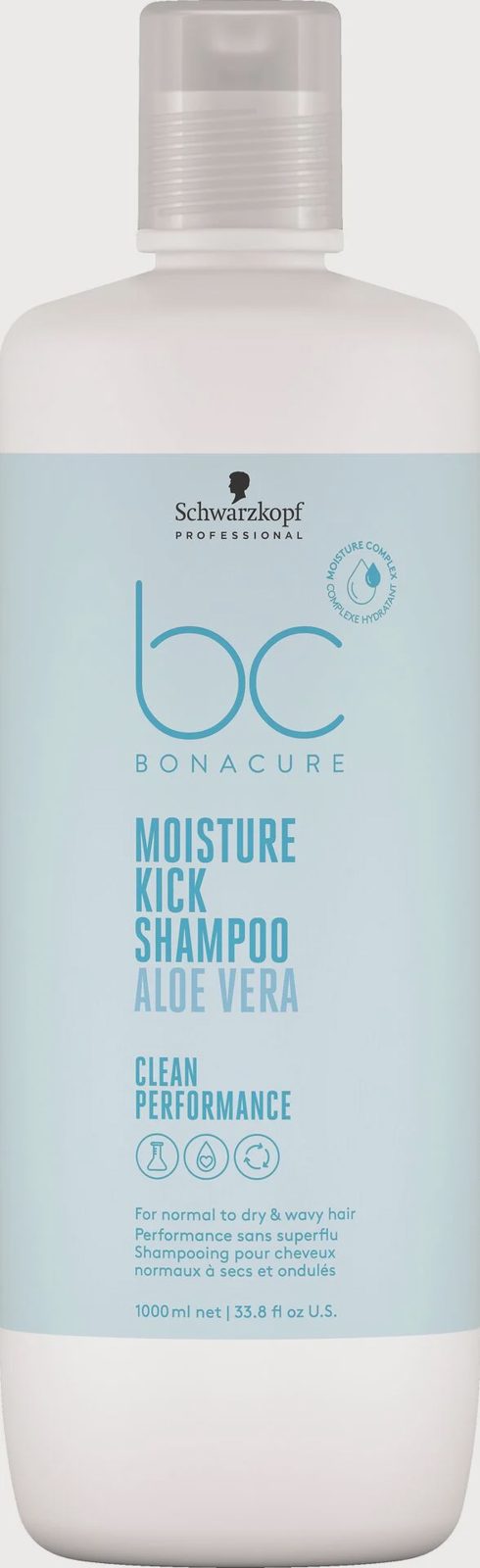 Schwarzkopf Professional BC Bonacure Moisture Kick Schampo 1000 ml