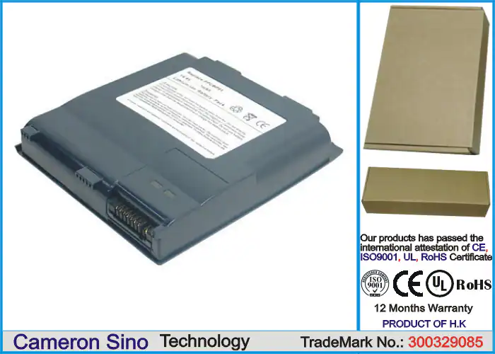 Batteri till Laptop, Bärbar dator för Fujitsu CELSIUS H230, FMV-6113NA9/B, FMV-6120NA m.fl.